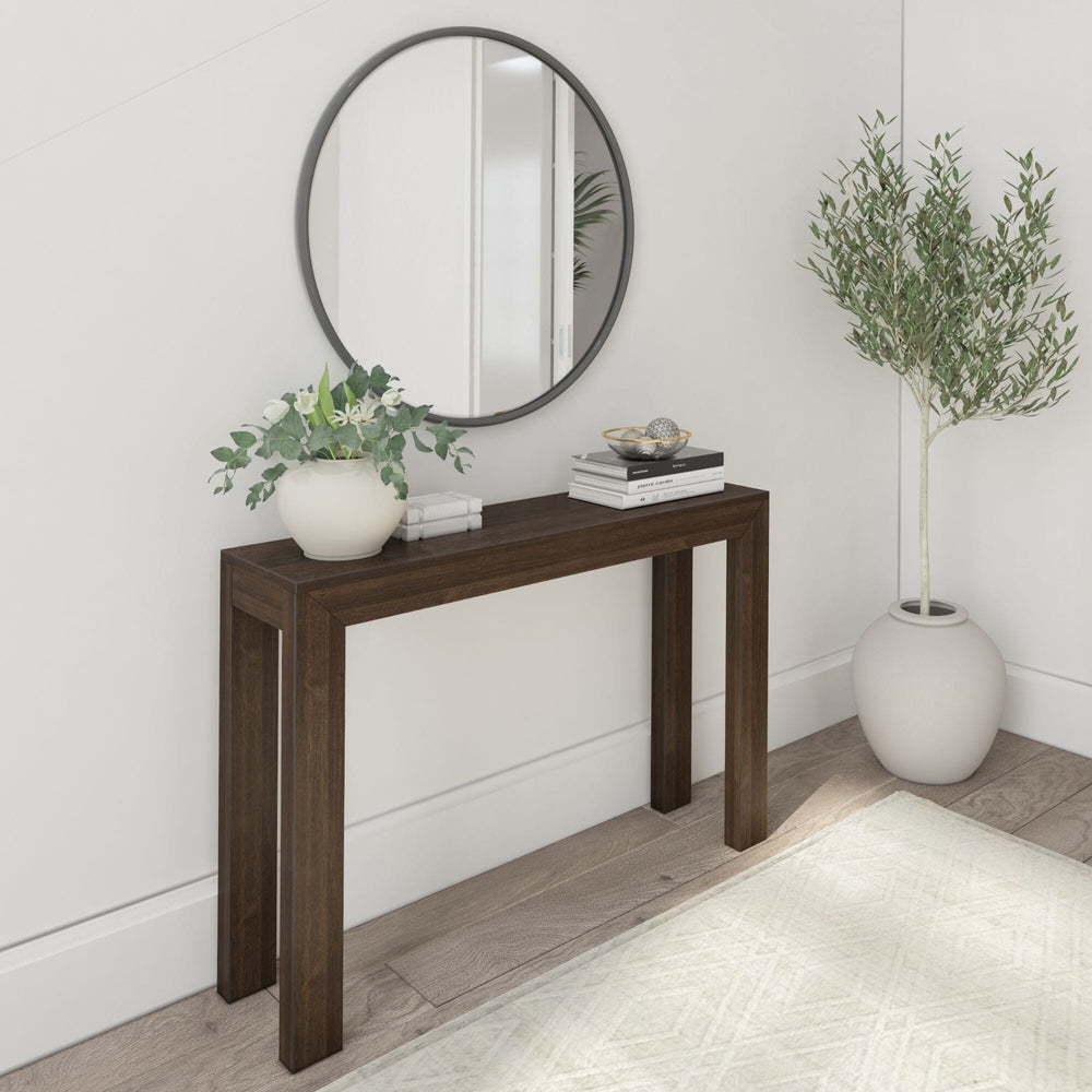 Modern Console Table - 46.25" Furniture Plank+Beam Walnut 