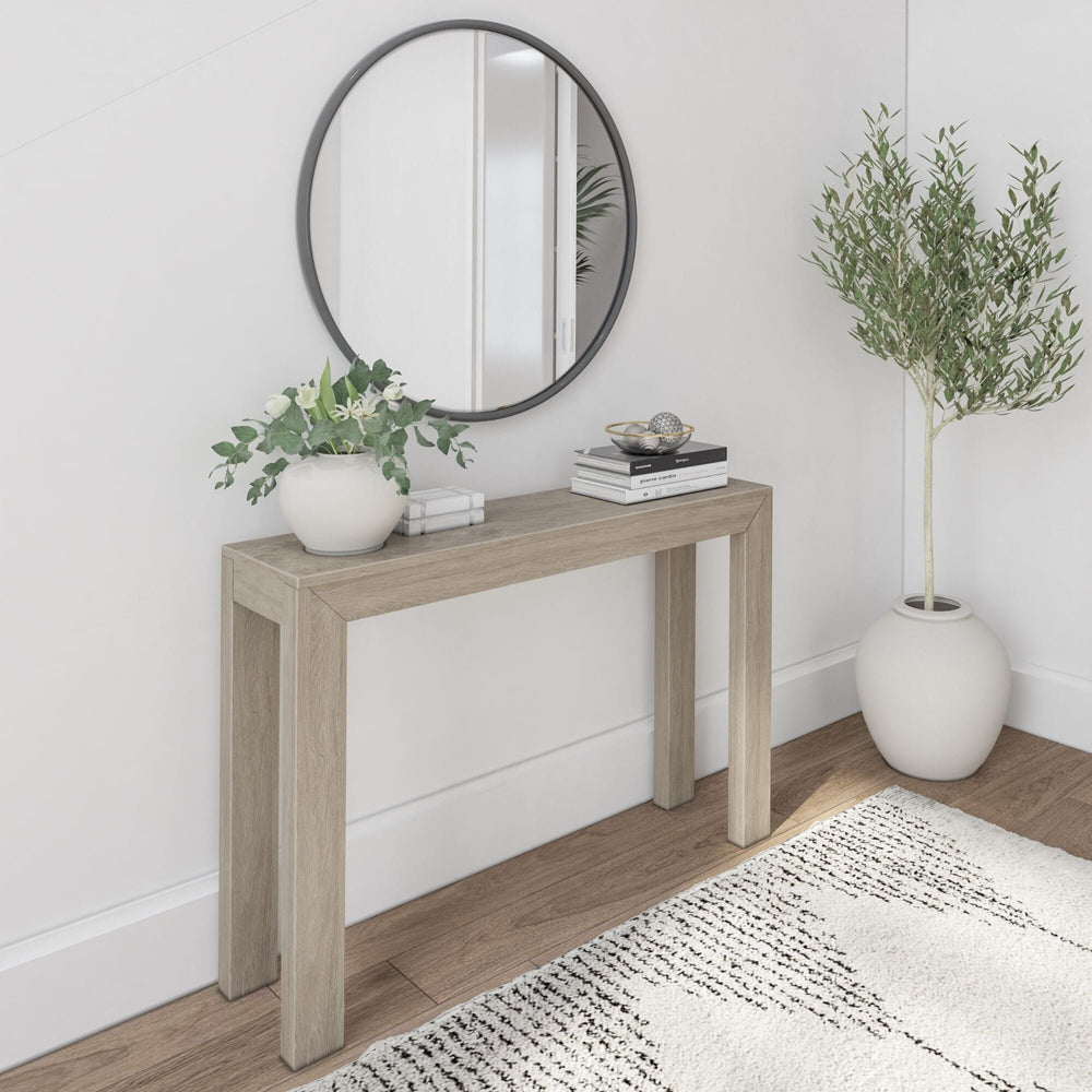 Modern Console Table - 46.25" Furniture Plank+Beam Seashell 