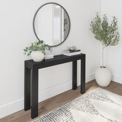 Modern Console Table - 46.25" Furniture Plank+Beam Black 
