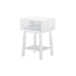 Mid-Century Side Table with Storage Furniture Plank+Beam 